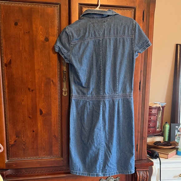 Tommy Hilfiger Button Up Denim Dress - Picture 3 of 3